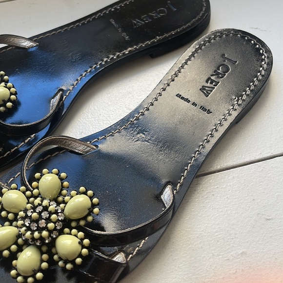 J Crew Catalina Resort Wear Sandals Size 8 - - Picture 7 of 11